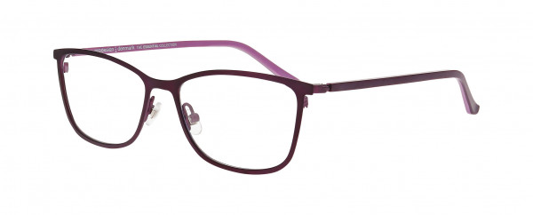 Prodesign Denmark QUADRA 1 Eyeglasses, AUBERGINE DARK MATT