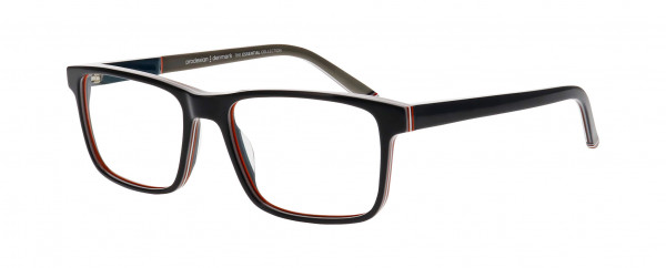 Prodesign Denmark STRATA 2 Eyeglasses, BLUE DARK SHINY