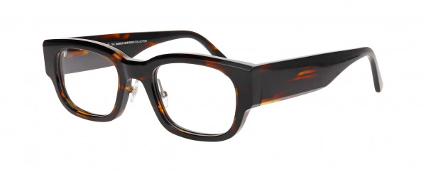 Prodesign Denmark CUT 1 Eyeglasses, BLACK DARK MATT