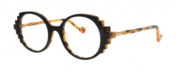 Face a Face BOCCA PIXEL 3 Eyeglasses, BLACK SAFARI