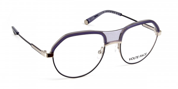 VOLTE FACE VANESSA Eyeglasses, 2950 BLUE/GOLD