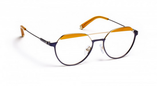 VOLTE FACE TINA Eyeglasses, 2050 BLUE NAVY / HONEY