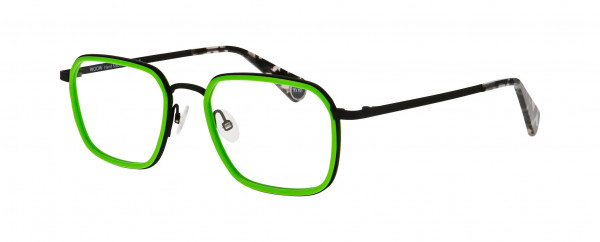 Woow ROAD TRIP 2 Eyeglasses, BLACK GREEN GRANITE