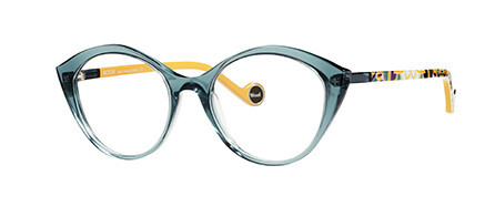 Woow BOLLY WOOL 1 Eyeglasses, GREY BLUE PETROL TRANSPARENT