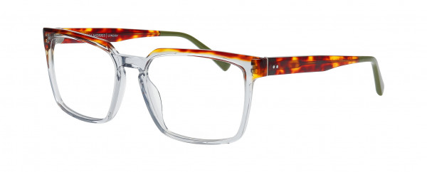 William Morris CARNABY 2 Eyeglasses, GREEN LIGHT TRANSPARENT