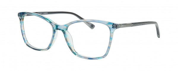 William Morris MARBLE 1 Eyeglasses, BLUE MEDIUM TRANSPARENT