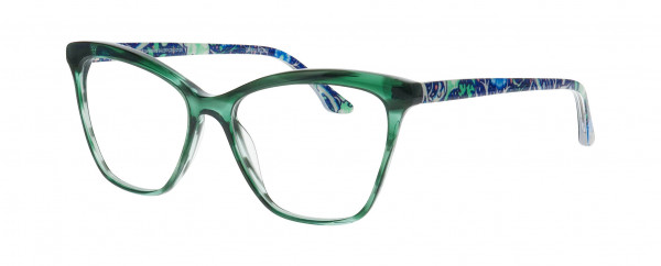 William Morris 70019 Eyeglasses, BLUE MEDIUM TRANSPARENT