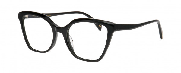 William Morris FIONA Eyeglasses, BLACK LIGHT SHINY