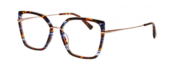 William Morris 50325 Eyeglasses, BLUISH BROWN MEDIUM SHINY