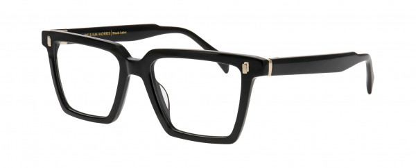 William Morris FELIX Eyeglasses, BLACK MEDIUM SHINY