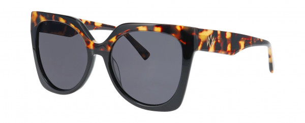 William Morris SU10090 Sunglasses, BLACK DARK SHINY