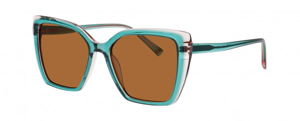 William Morris 10076 Sunglasses, AQUA LIGHT SHINY