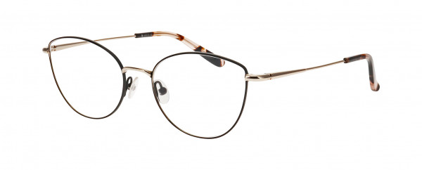 Nifties NI8546 Eyeglasses, BLACK DARK MATT