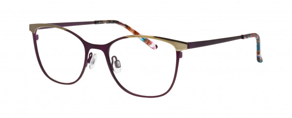 Nifties NI8540 Eyeglasses, AUBERGINE DARK MATT