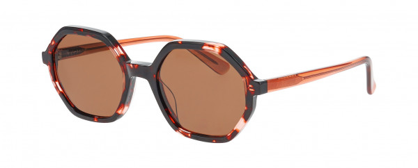 Nifties NI9881 Sunglasses, AUBERGINE TORTOISE