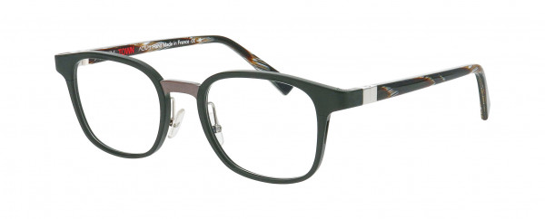 Alium ALIUM TOWN 1 Eyeglasses, DARK GREEN