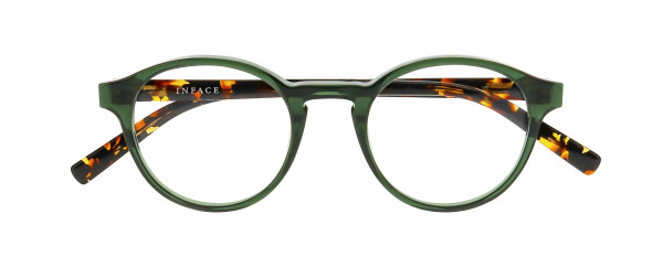 Inface CLEVER Eyeglasses, GREEN DARK TRANSPARENT