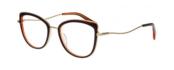 William Morris PIPPA Eyeglasses, ORANGE MEDIUM SHINY