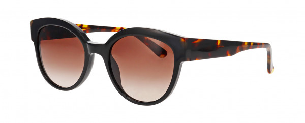 Inface IF9863 Sunglasses, BLACK DARK SHINY