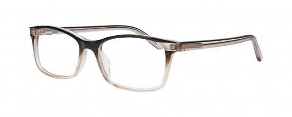 Prodesign Denmark Model 3642 Eyeglasses, BLACK GRADIENT TRANSPARENT