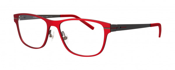 Prodesign Denmark Model 6932 Eyeglasses, RED MEDIUM MATT