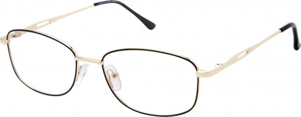 New Globe L5187 Eyeglasses, BLACK