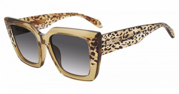 Just Cavalli SJC099V Sunglasses, Shiny Transp. Ochre 06A9