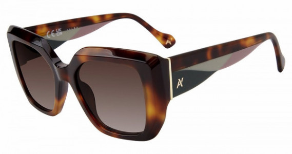 Yalea SYA152V Sunglasses, Shiny Black 0700