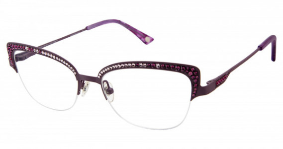 Jimmy Crystal TORTOSA Eyeglasses, LILAC