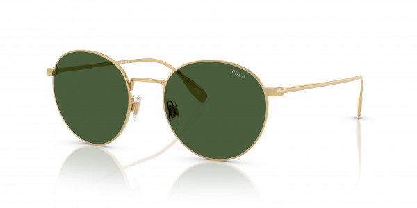 Polo PH3158 Sunglasses, 941171 SHINY GOLD BOTTLE GREEN (GOLD)