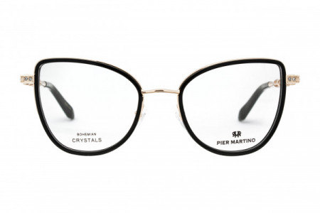 Pier Martino PM6742 Eyeglasses, C1 Black Gold