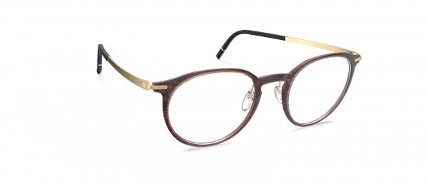 Silhouette Momentum Aurum Full Rim L012 Eyeglasses, 6020 Mahogany / Gold