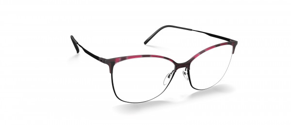 Silhouette Urban Fusion Full Rim 1608 Eyeglasses, 3540 Black Pansy