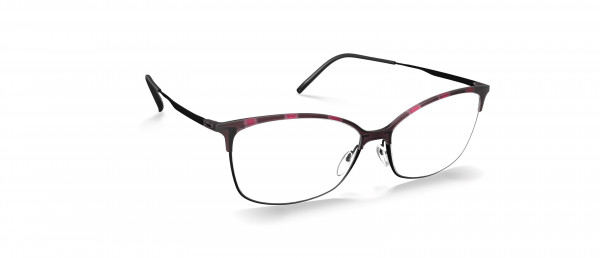 Silhouette Urban Fusion Full Rim 1609 Eyeglasses, 3540 Black Pansy