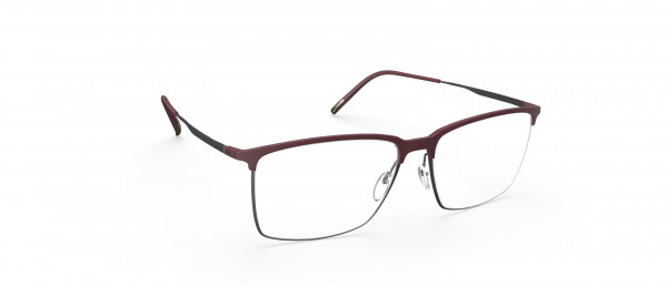 Silhouette Urban Fusion Full Rim 2946 Eyeglasses, 3060 Beetroot / Ruthenium