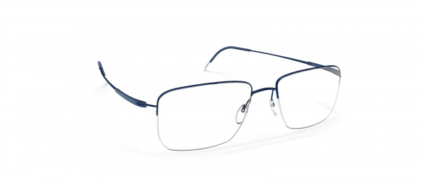 Silhouette Titan Dynamics Nylor 5575 Eyeglasses, 4640 Navy Blue Silky Matte