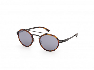 ic! berlin IC0031 DAKOTA Sunglasses, 05A - Black/Gradient / Matte Light Bronze