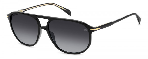 David Beckham DB 1159/S Sunglasses, 07 B 807 BLACK