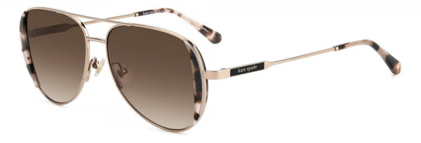 Kate Spade KS NAVY/G/S Sunglasses, 00 R 000 ROSE GOLD