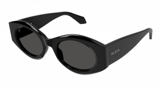 Azzedine Alaïa AA0080S Sunglasses, 001 - BLACK with GREY lenses