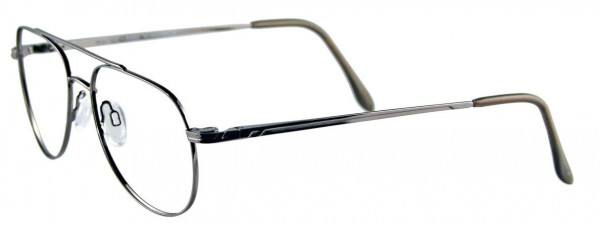 CoolClip CC827 Eyeglasses, 020 - Shiny Silver