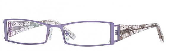 Carmen Marc Valvo Lourdes Eyeglasses, Lilac