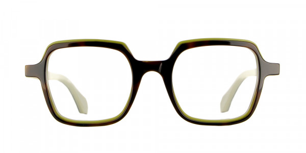 Vanni  V6823 Eyeglasses, havana / sage green