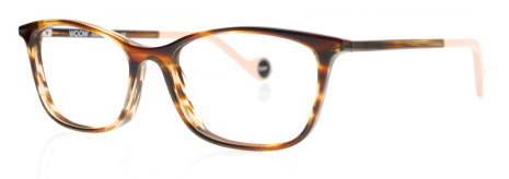 Woow ON TIME 3 Eyeglasses, TRANSPARENT BROWN HORN