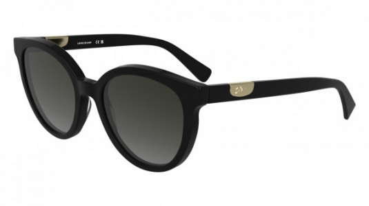 Longchamp LO773S Sunglasses, (001) BLACK