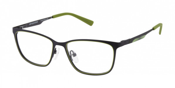 Aeropostale RHYTHM Eyeglasses, BLACK/GREEN