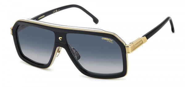 Carrera CA 1053/S/TI Sunglasses, 80S BLACKWHTE