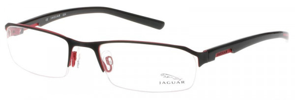Jaguar Jaguar 33513 Eyeglasses, Black-Red (452)