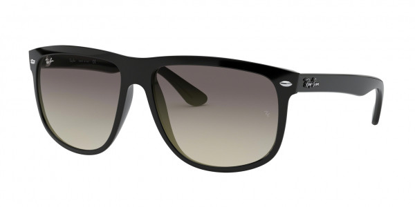 Ray-Ban RB4147 BOYFRIEND Sunglasses, 601/32 BOYFRIEND BLACK GREY GRADIENT (BLACK)