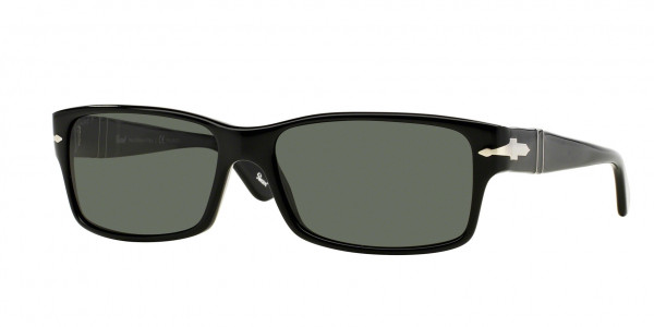 Persol PO2803S Sunglasses, 95/58 BLACK (BLACK)